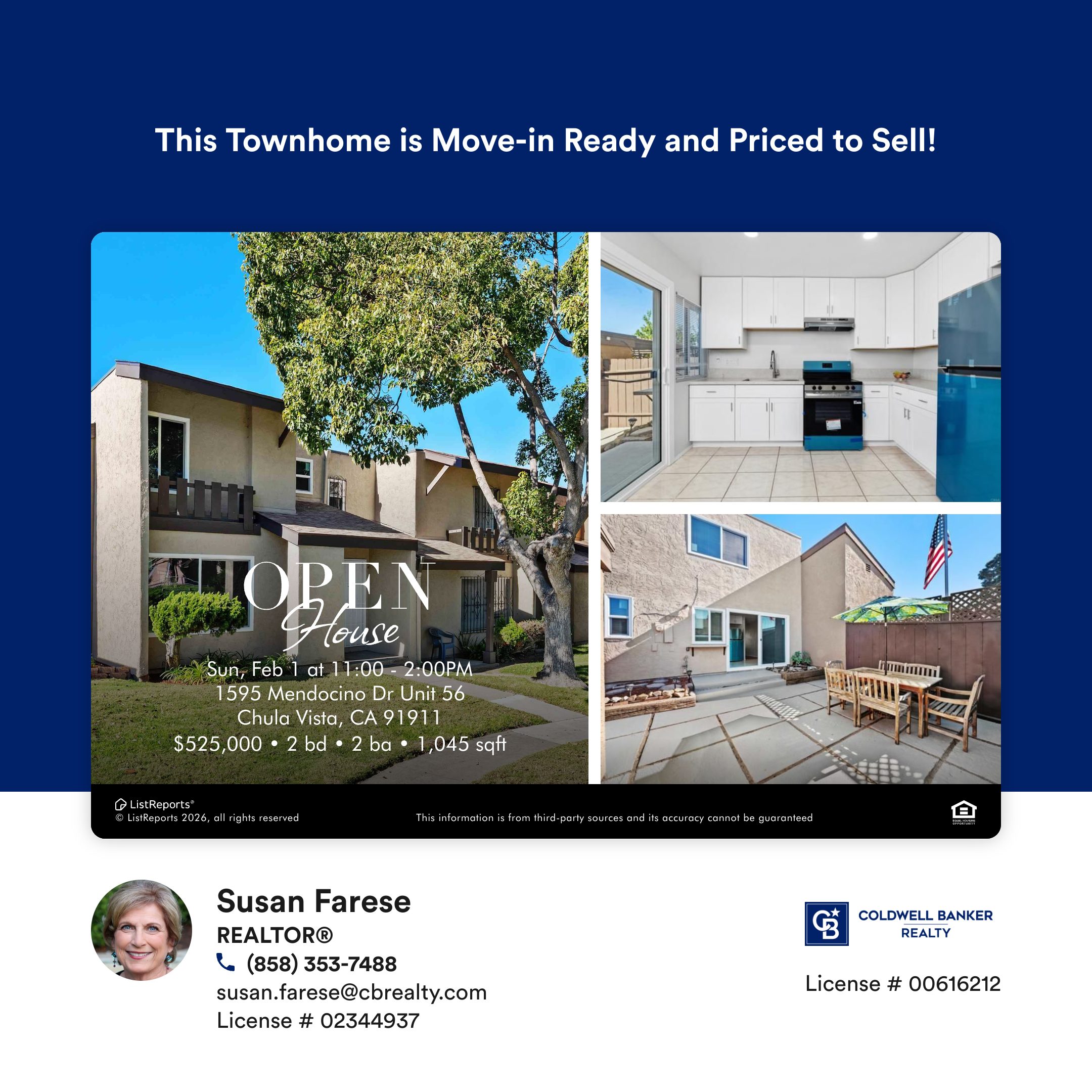 Open House Chula Vista 2/1/2026