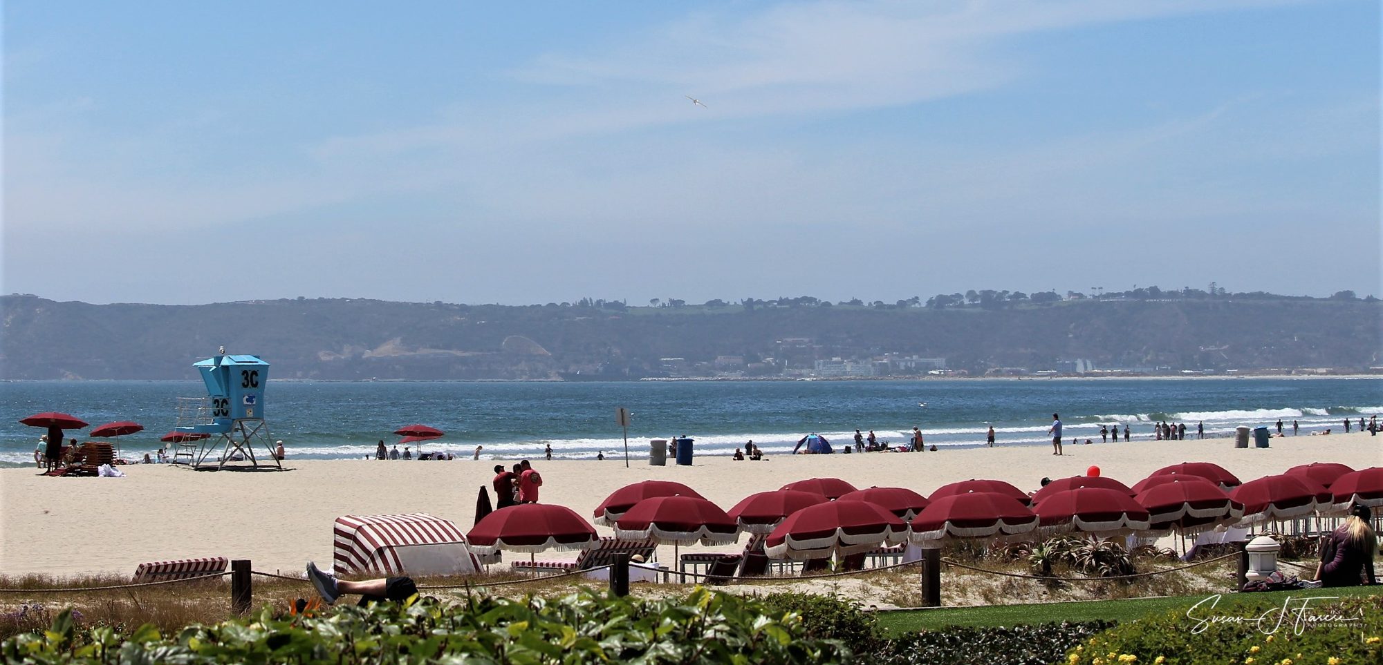 Hotel Del Coronado Beach; Photo by Susan J. Farese